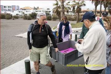Ruta por la costa en memoria de José Luis González Ruano (Foto Ildefonso Rodríguez y TA)
